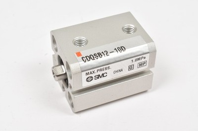 SMC CDQSB12-10D - Pneumatikzylinder - Kompaktzylinder - 1.0MPa - neuwertig
