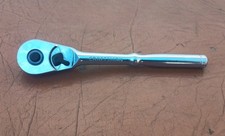 Vintage Craftsman 14 Drive -vq- 44812 Polished Tear Drop Ratchet Made In Usa