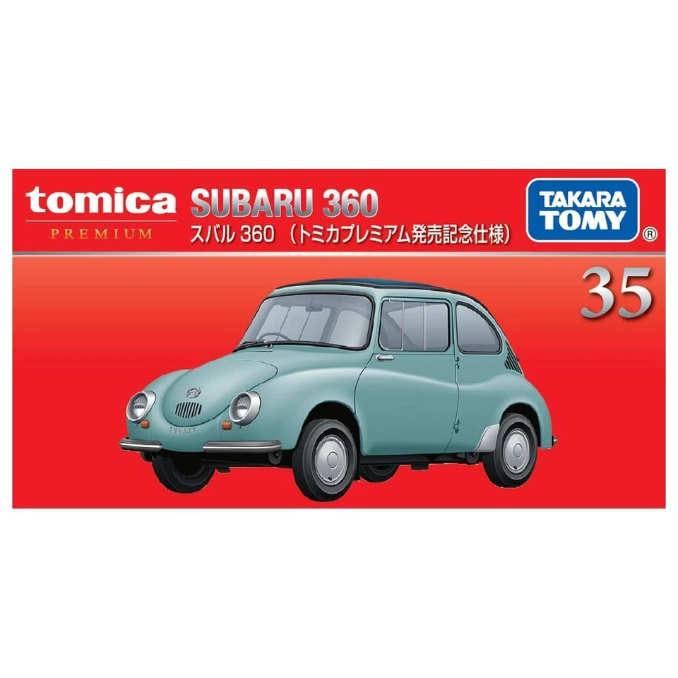 Takara Tomy Tomica Premium Diecast 1/48 35 Subaru 360 1st Edition Model Car - Image 3 of 4