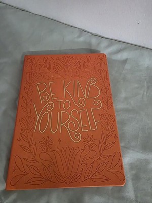 Class Act Stationery Illustrated 'Be Kind to Yourself' Orange Journal Diary