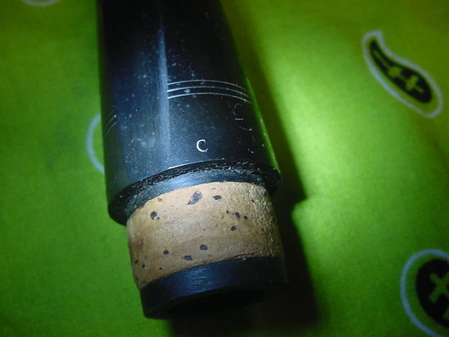 BOQUILLA CLARINETE VINTAGE BUFFET CRAMPON AND CIE A PARIS FRANCIA marcada C Foto 3 de 4