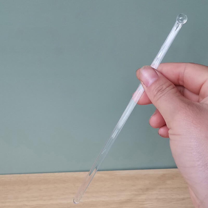 100pcsset Plastik Cocktail Swizzle Sticks Drinken Rührer Kaffee Muddler