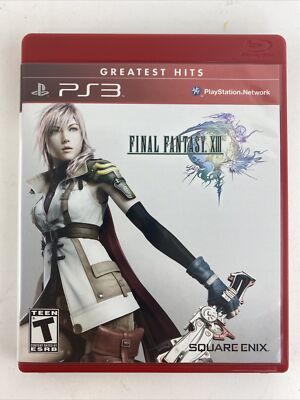 プレステ3ファイナルファンタジー Final Fantasy XIII - PS3 (Sony PlayStation 3, 2010) Complete with