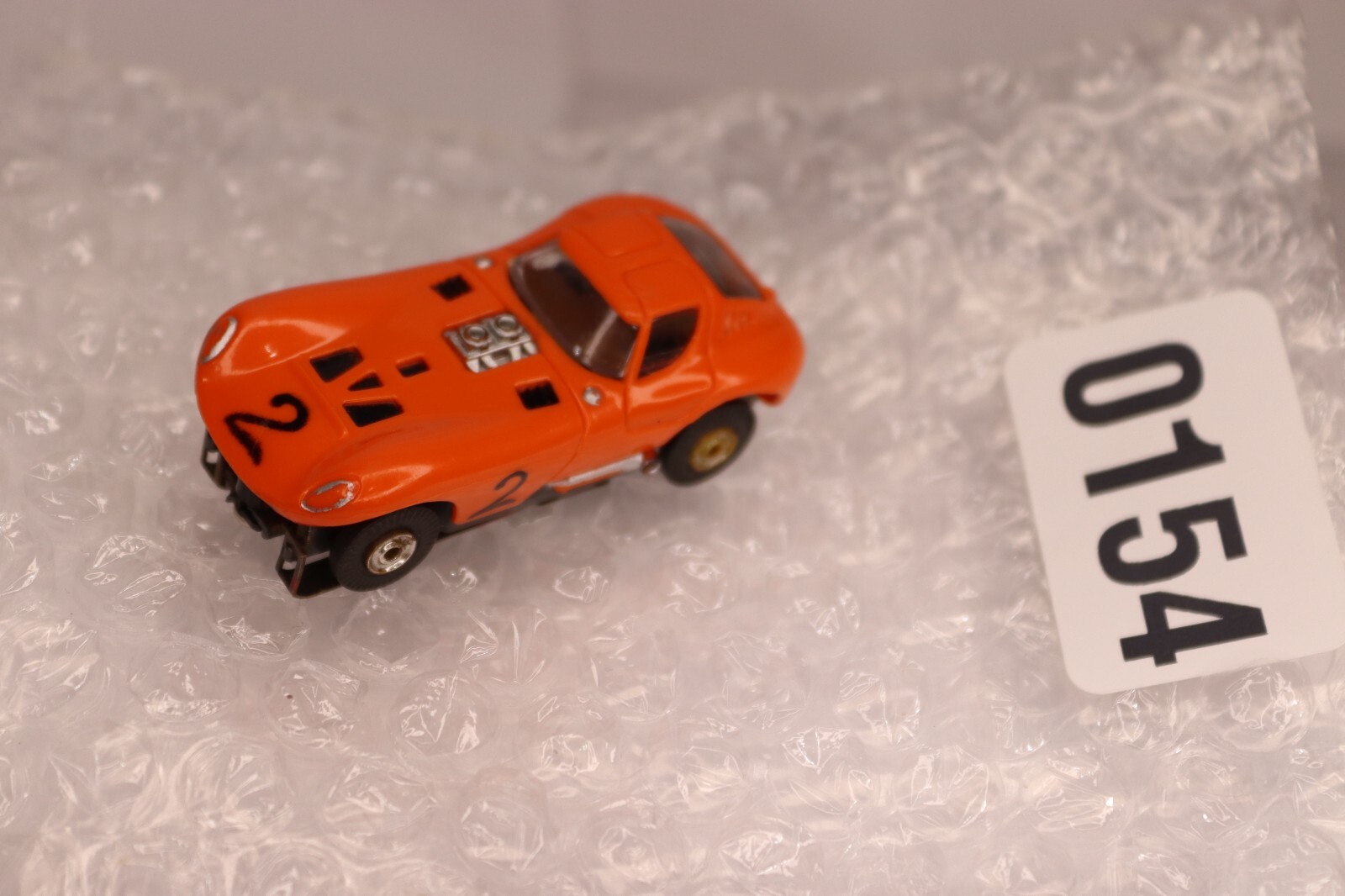 LOT 154 of 260 SLOT CAR AUCTION! AURORA T JET ORANGE CHEETAH eBay