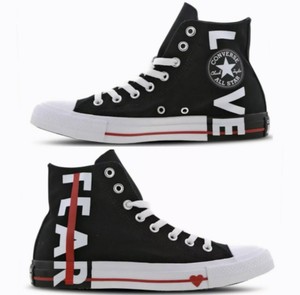 converse fear love black