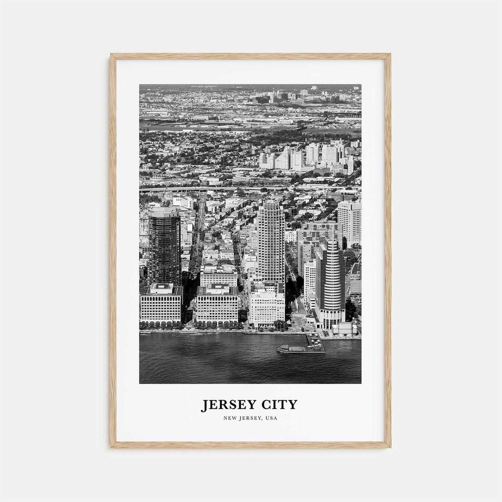 Jersey City Wall Art No 1 Jersey City Wall Decor Jersey City Poster Jersey City