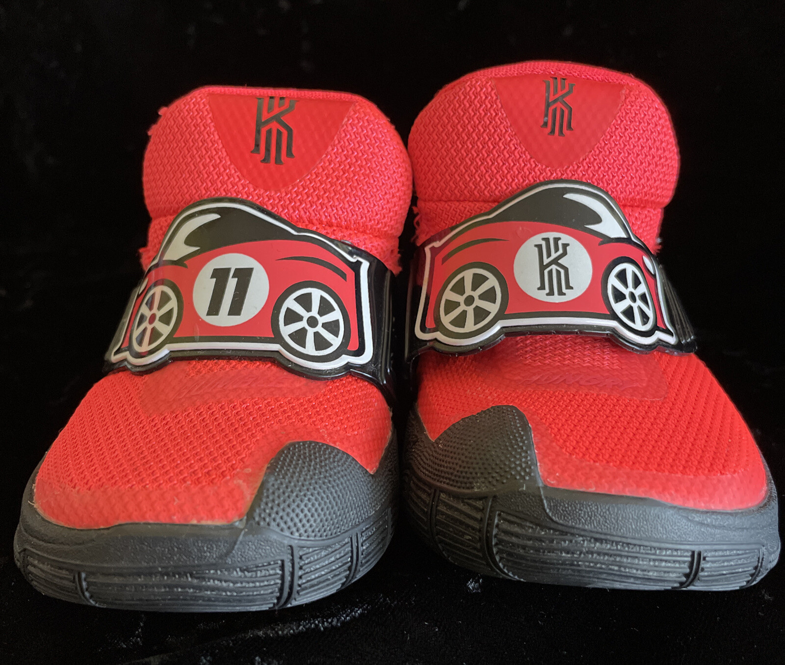 Nike Kyrie 6 Auto TDV Size 4C Toddler Shoes (Bright Crimson) CK0616-600-image