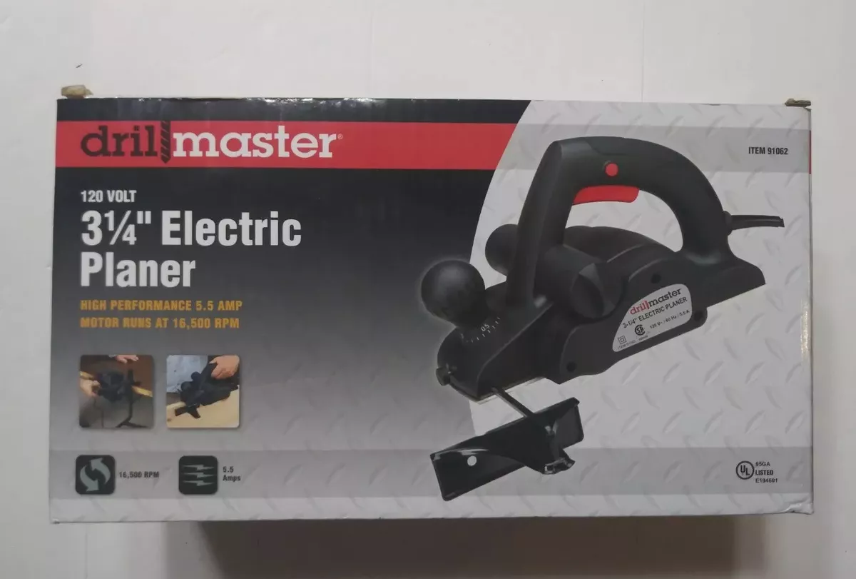 3 1 4 In Electric Planer Drill Master New In Box