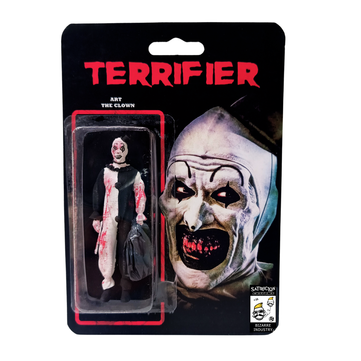 Art the Clown TERRIFIER Custom Horror Figure – Bootleg Style Adult