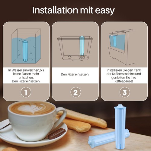1-10X Wasserfilter Ersatz von Jura Blue 71445, 67879, ENA3, ENA4, ENA5, J7, J9 - Bild 6 von 15