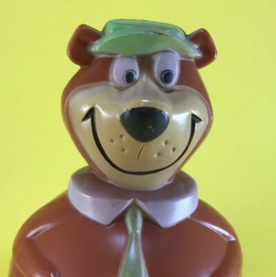 VINTAGE 1970's 1979 HANNA BARBERRA YOGI BEAR FIGURE ROLY POLY