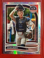 JOSIAH MORRIS  2024 Panini Stars & Stripes SPARKLE USA Baseball #40 Opening Day