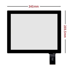 345 269mm Capacitive Touch Screen USB Control Card Plug and Play 15.1 inch