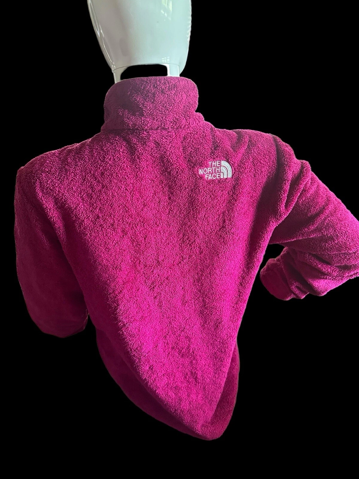 north-face full zip fleece jacket