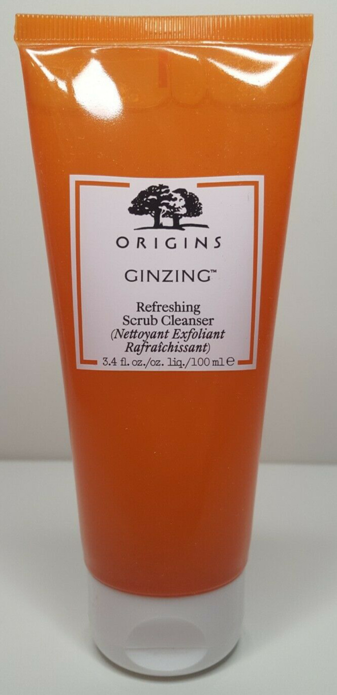 Origins GINZING Refreshing Scrub Cleanser Exfoliating Face Wash & Polish 100ml 