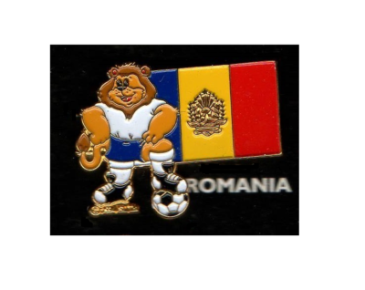 Petit Badge équipe Nationale De Football Roumanie - Euro 96 - Collection