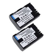 2x LP-E6 Battery for Canon Rod 5D, EOS 6D, 6D Mark II, 7D 7DSV XC10 XC15 70D 80D