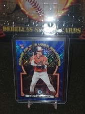 2023 Bowman Chrome Adley Rutschman Rookie Of The Year BLUE /150 Mojo #ROYF-4 