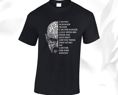 I Am The One Who Knocks Herren T-Shirt Breaking Bad Walter weiß Heisenberg