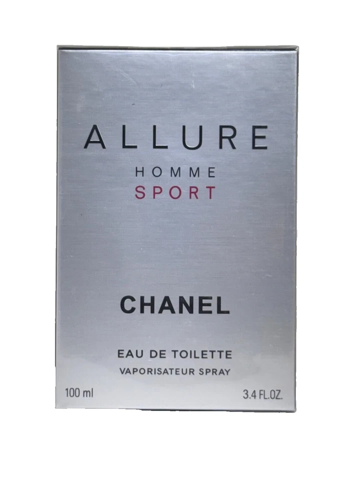 Chanel Allure Homme Sport Eau De Toilette 3,4 oz 100 ml spray para hombre Foto 2 de 4