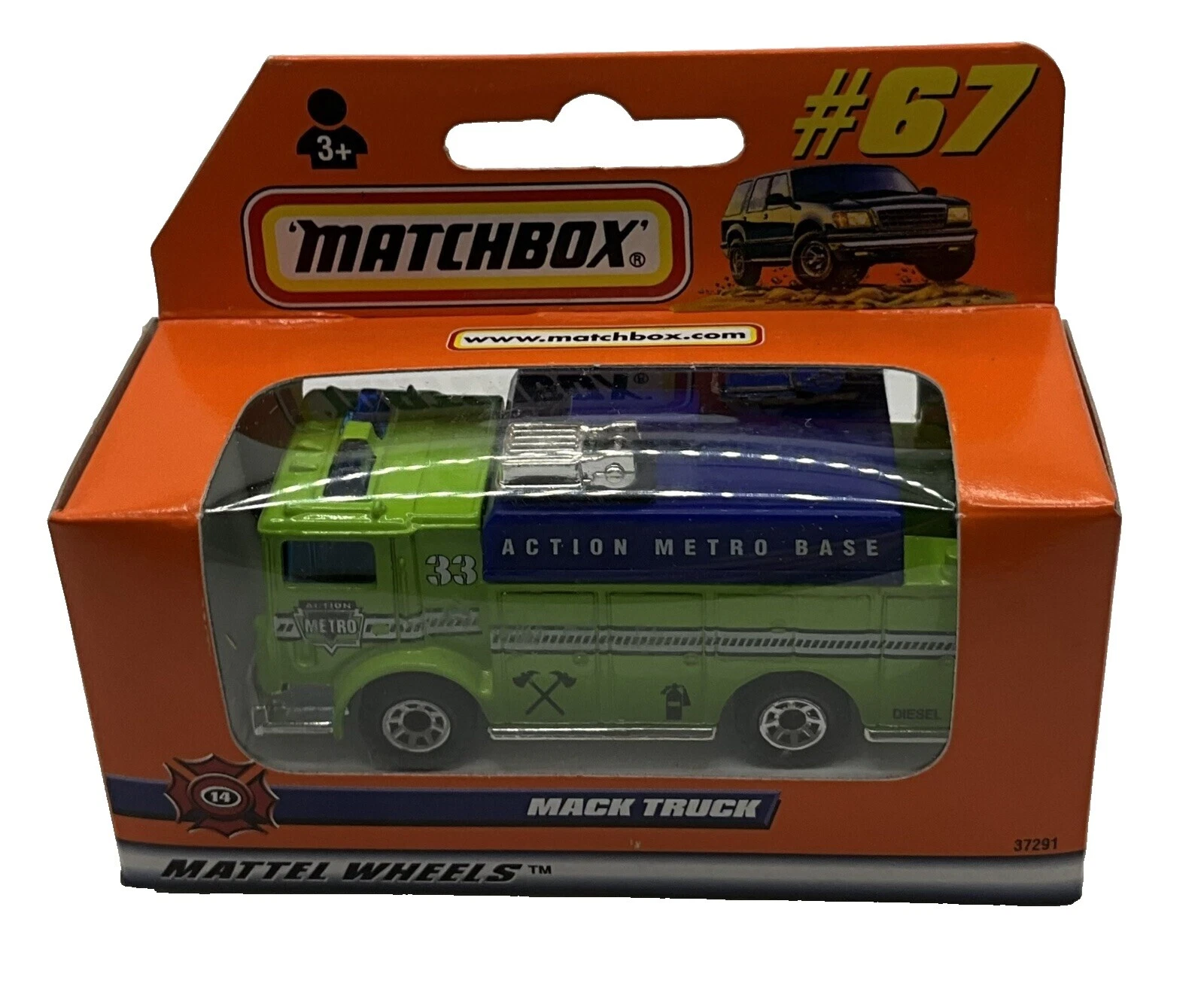 Matchbox Mack Contemporary Manufacture Diecast Cars, Trucks & Vans