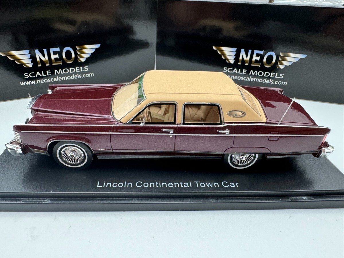 Neo 1/43 Lincoln Town Car 1982 Brown Red #25 | eBay Neo 1/43 Lincoln Town Car 1982 Brown Red #25 | eBay