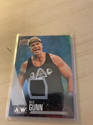 2021 AEW Billy Gunn Series 1 Memorabilia Relic Card #72 *The Acclaimed*Daddy A$$