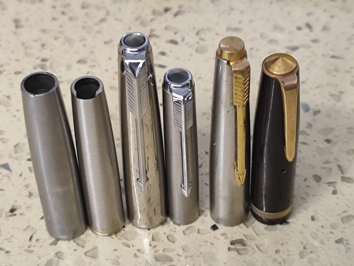 Vintage PARKER Lot PART CAP DUOFOLD /75/51/21 For parts | eBay