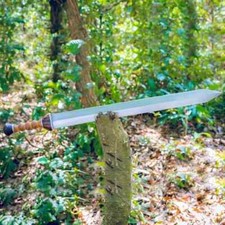 Custom Handmade Carbon Steel Blade Roman Gladius Sword Hunting Sword Camping
