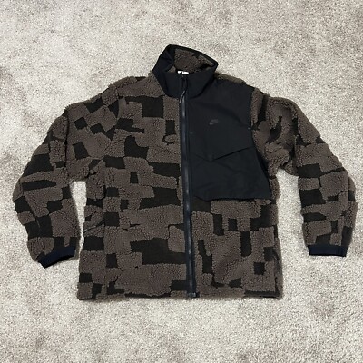 Nike Sportswear Therma-FIT Tech Pack Engineered Fleece Jacket DD6632-013 Men M