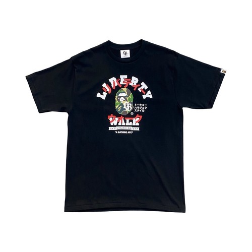 A Bathing Ape x Liberty Walk LBWK FD ABC Camo Tee Black Large 1K73110918 - Picture 1 of 7