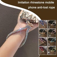 Mobile Phone Lanyard Wrist Chain Luxury Rhinestone Hanging Chain High-end Short|