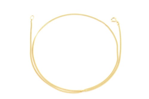 585 Gelbgold Panzer Kette flach 50cm/1,6mm 4,78gr. 529 - Bild 3 von 5