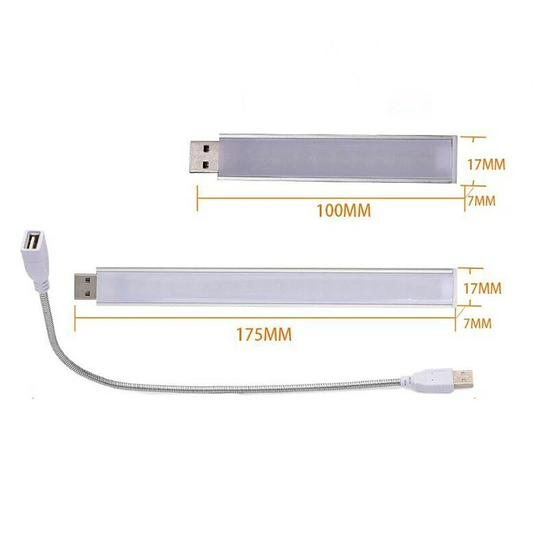 USB Mini Pocket LED Night Light 10/20LED Bulb Lamp Notebook Reading Gadget 5V DC - Image 4 of 4