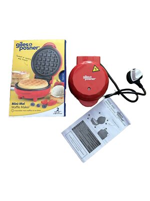 Brandneu - Kompakte Pfannkuchen Eier Leckerbissen Maschine & Grill 550 W Giles & Posner