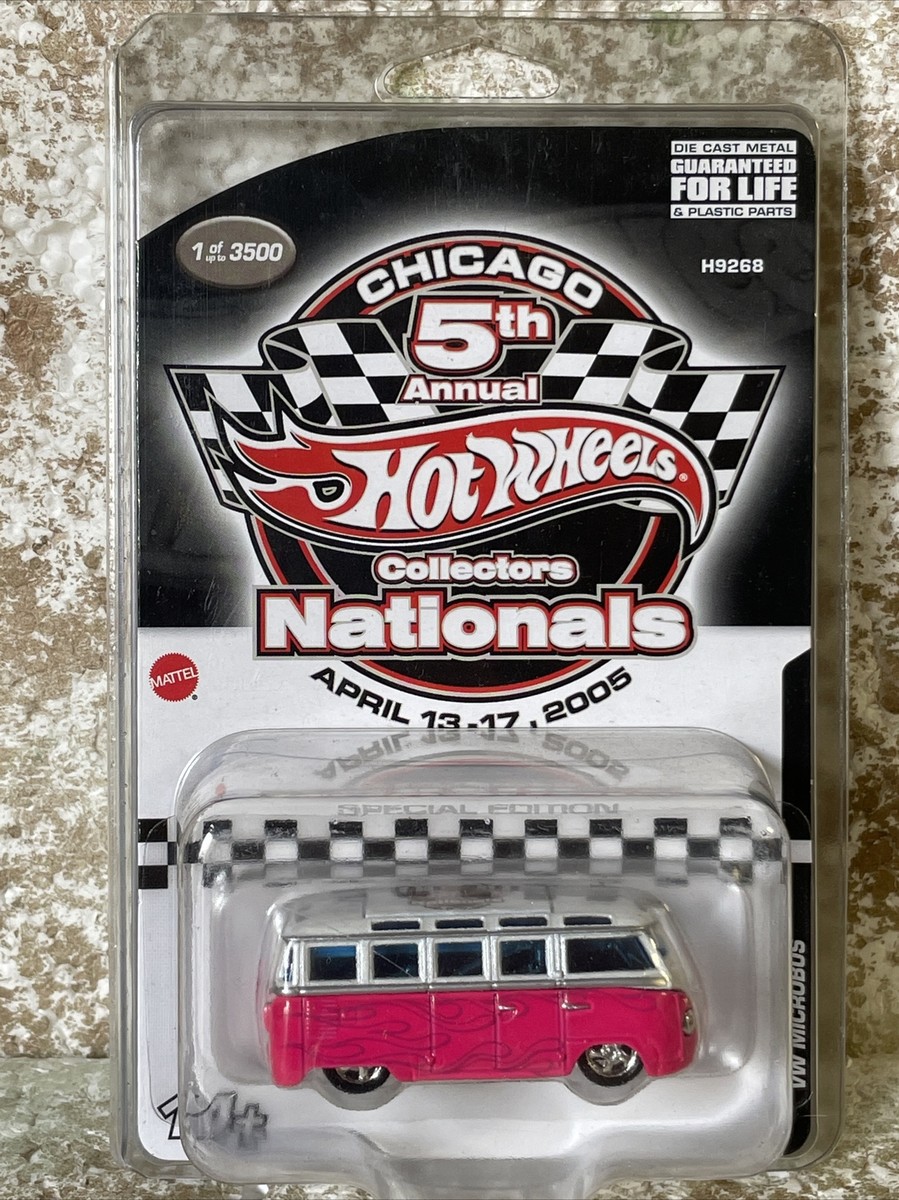New 2005 Hot Wheels VW BUS Microbus 5th Annual Chicago
