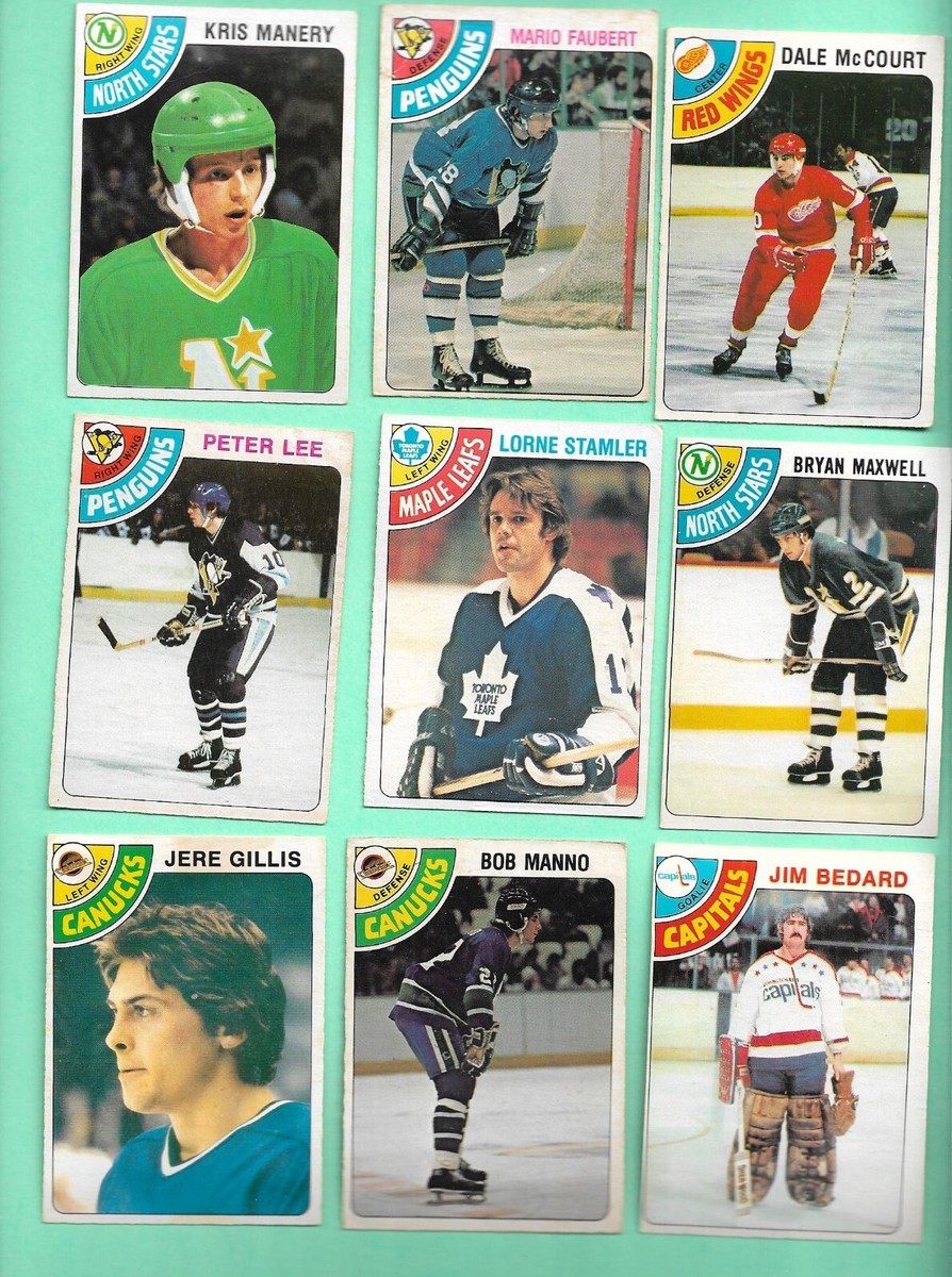 NHL O-Pee-Chee カード 1978年 9) NHL HOCKEY PLAYERS 1978-79 O-PEE-CHEE ROOKIE CARD (I4469) | eBay