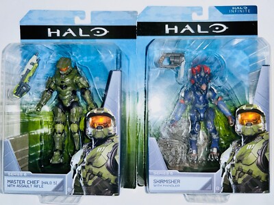 HALO Infinite Series 6 Figure MASTER CHIEF & Skirmisher 2022 (Lot
