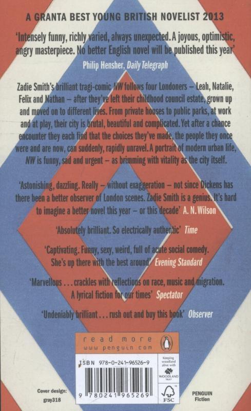 Thumbnail - Nw | Zadie Smith | 2013 | Englisch