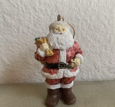 Vintage Santa Clause Christmas Tree Ornament Figure