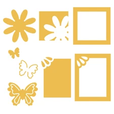 AccuCut Dies -Spring Convertibles Set