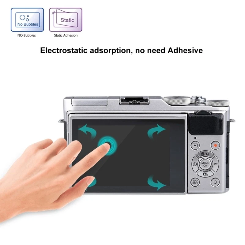 For Fujifilm X-A3 Camera Tempered Glass Screen Protector Hard Flim - Image 2 of 4