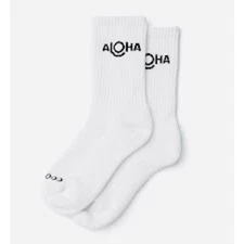 ALOHA Collection Crew Socks 