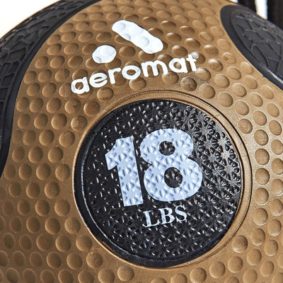 Elite Power 39'' Rope 18 Lb Medicine Balls for Exercise - 10'' Dia Workout Ball, W