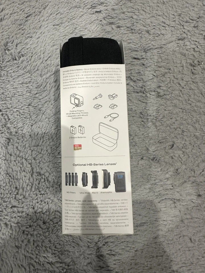 GOPRO HERO 13 BLACK 8K ACTION CAMERA CAMCORDER ACCESSORY BUNDLE - NEW SEALED - Image 4 of 4