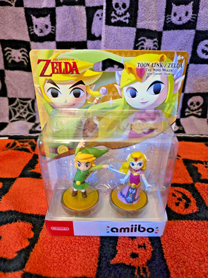 The Legend of Zelda 2-Pack (Toon Link/Zelda) Amiibo Set - Zelda Wind Waker