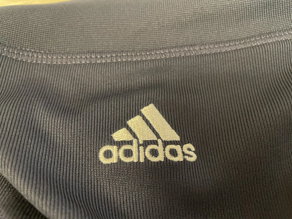 Adidas Mens NAVY Mock TURTLE NECK SS Golf Tee 3XL/53 In~Harbour Town Golf Links - Image 4 of 4