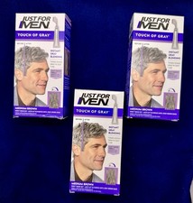 Just For Men Touch Of Gray hair color. T-35 Medium Brown -3 boxes