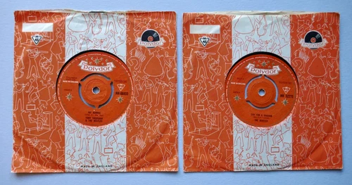 TONY SHERIDAN & THE BEATLES 45's ' MY BONNIE & CRY FOR A SHADOW ' POLYDOR