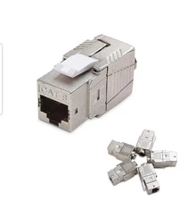 Cable Matters 5 Packs Shielded RJ45 Cat 8, Cat8 Keystone Jack, Open Box